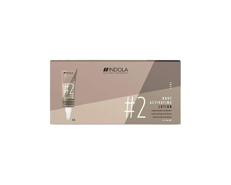 Indola Treatment Root Activating Lotion 7ml - Pack of 8