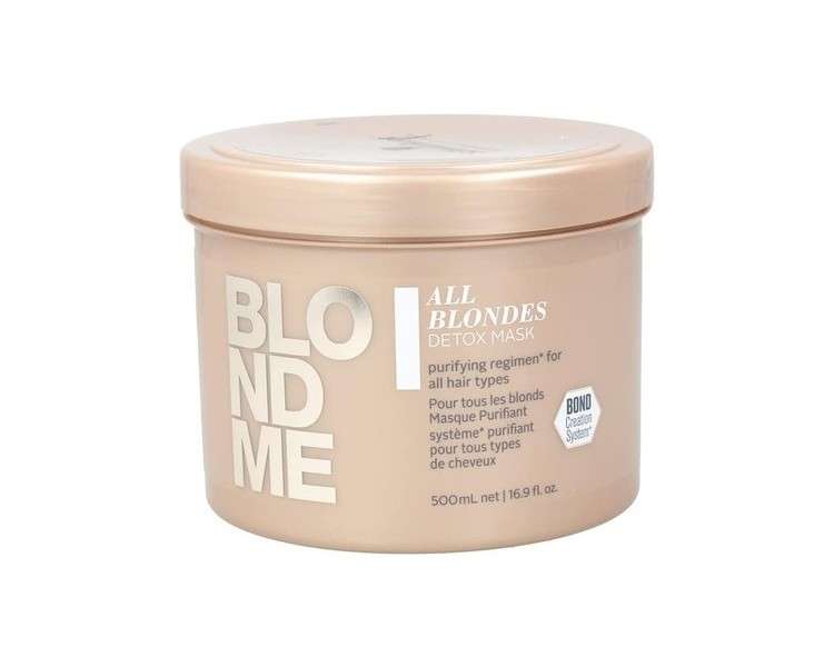 Schwarzkopf BlondMe All Blondes Detox Mask 500ml