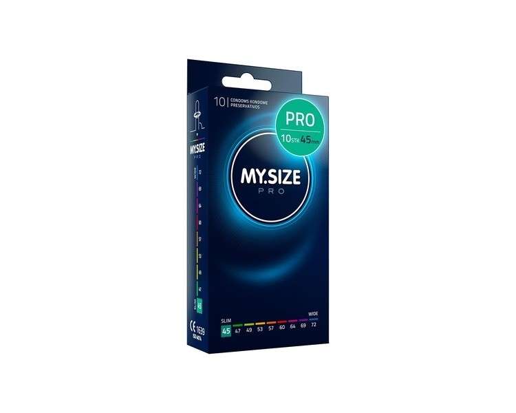 MY.SIZE PRO Condom Size 0 45mm 10 Pieces