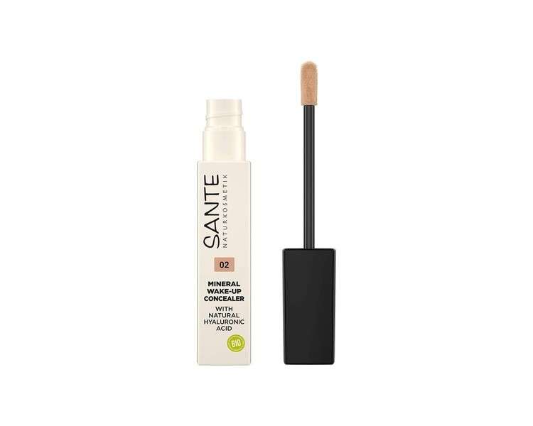 SANTE Naturkosmetik Mineral Wake Up Concealer 02 Warm Beige Liquid 8ml