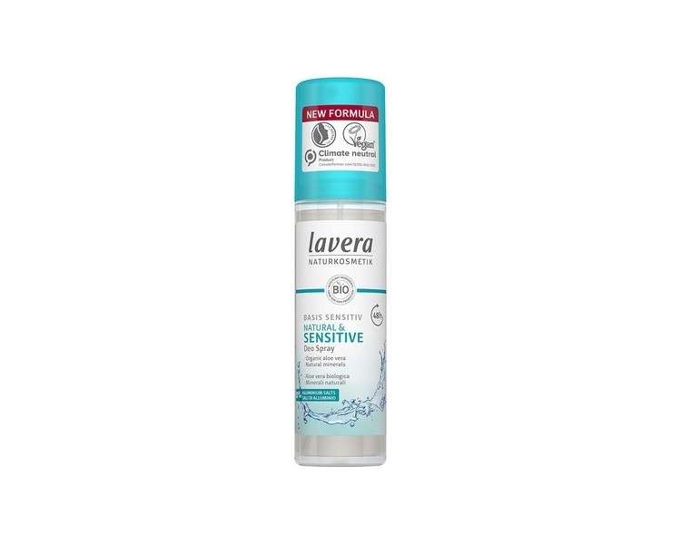 Lavera Deo Spray Basis Sensitiv Natural & Sensitive 48h 75ml