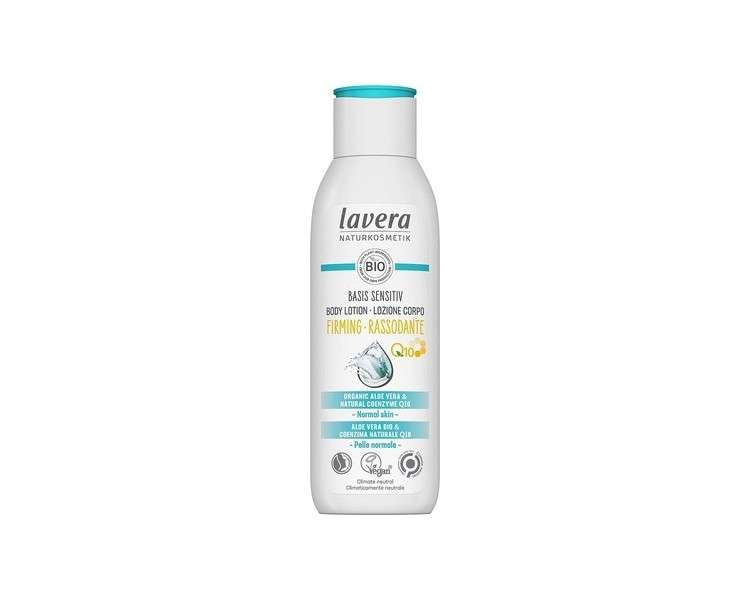 Lavera Basis Sensitiv Firming Body Lotion with Organic Aloe Vera and Natural Coenzyme Q10 250ml
