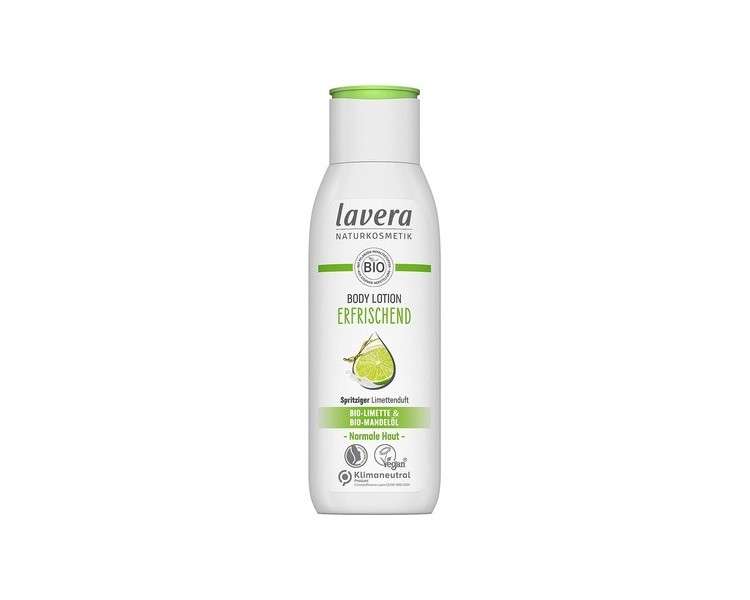 Lavera Refreshing Body Lotion with Organic Lime and Almond Oil Fragrance 200ml