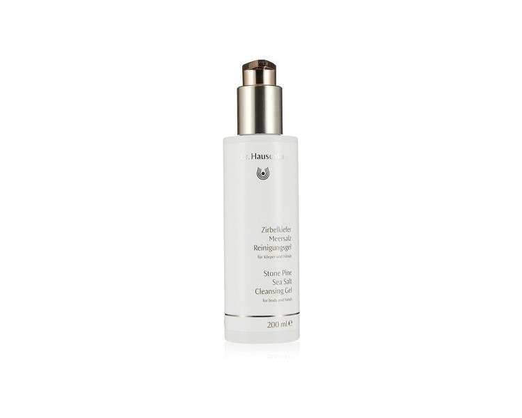 Dr Hauschka Body Care Stone Pine Sea Salt Cleansing Gel, 200ml