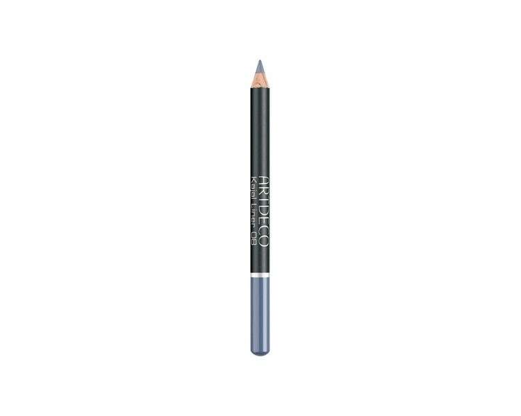 ARTDECO Kajal Liner Classic Eyeliner for Precise and Fine Lines 1g - Medium Grey Blue