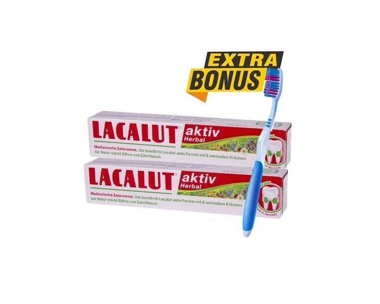 Lacalut Active Herbal Toothpaste Complete Protection