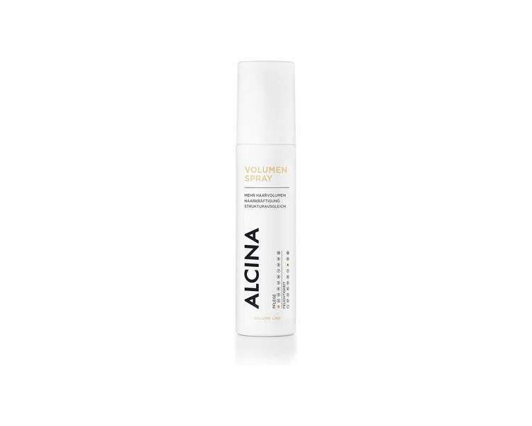 ALCINA Volume Spray 125ml - Gives Fine Hair More Volume and Strengthens the Hair Structure