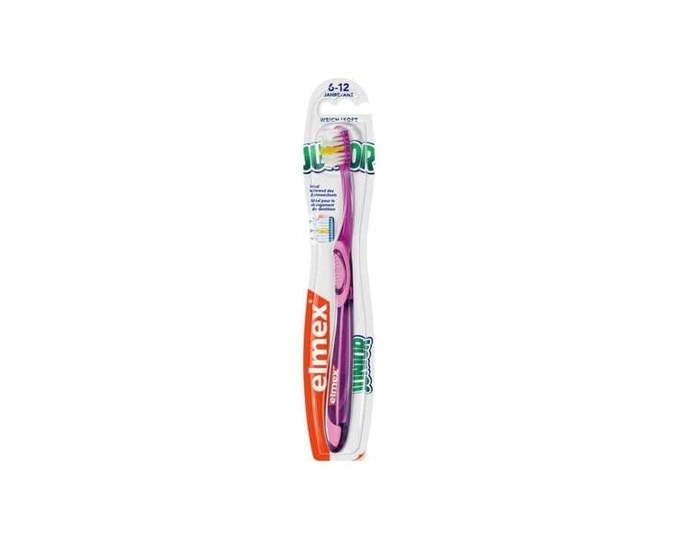 Elmex Junior Toothbrush - Pack of 1, Assorted Colors