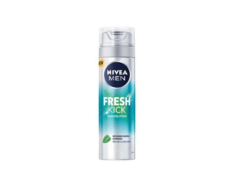 NIVEA MEN Fresh Kick Shaving Foam 200ml