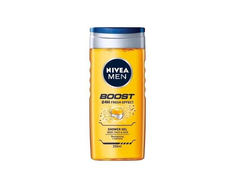 NIVEA MEN BOOST Shower Gel 250ml