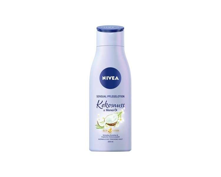 Nivea Body Sensual Care Lotion Coconut & Monoi Oil 200ml