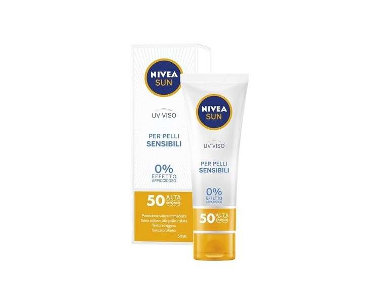 Sun UV Viso Solar Cream SPF50 for Sensitive Skin 50ml