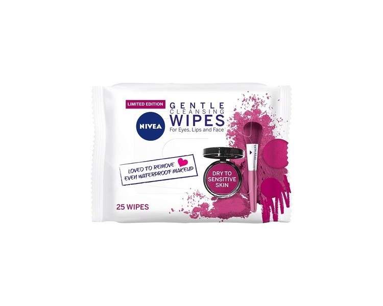 Nivea Visage Daily Essentials Gentle Facial Cleansing Wipes 25