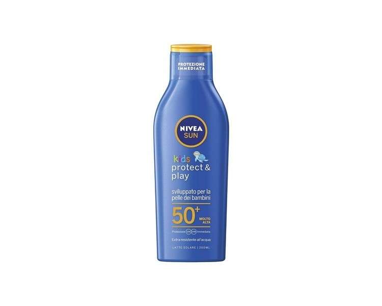 NIVEA FP50+ Kid 200ml Sunscreen Milk