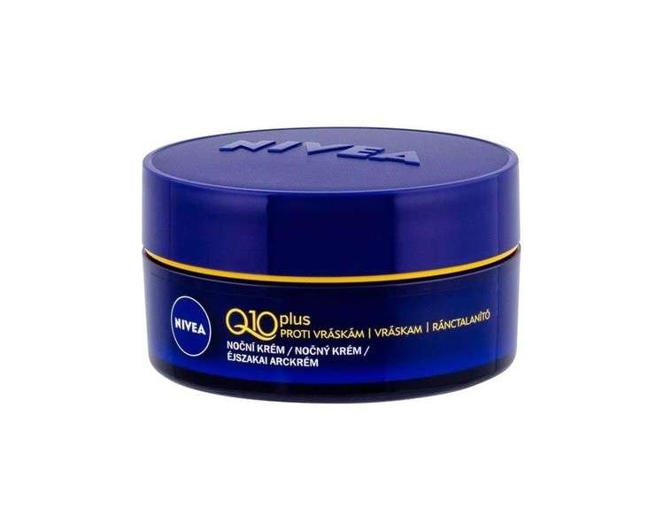 Nivea Q10 Plus Anti-Wrinkle Night Cream Jar 50ml