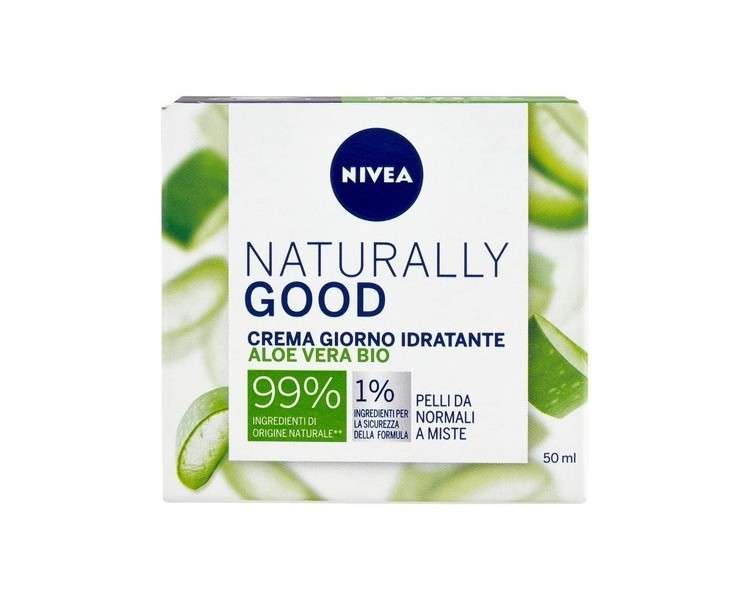 Nivea Organic Moisturizing Day Cream Aloe Vera 50ml