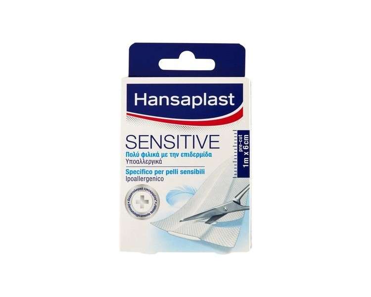 Hansaplast Sensitive Cut-to-Size Strip 1m x 6cm