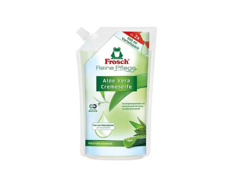 Frosch Hand Soap Aloe Vera Refill 500ml