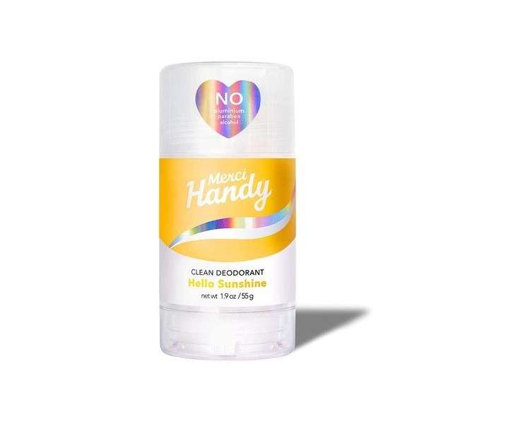 Merci Handy Deodorant for Women and Men Vegan Gluten Free Cruelty Free Aluminium Free Sulfate Free 1.9 oz