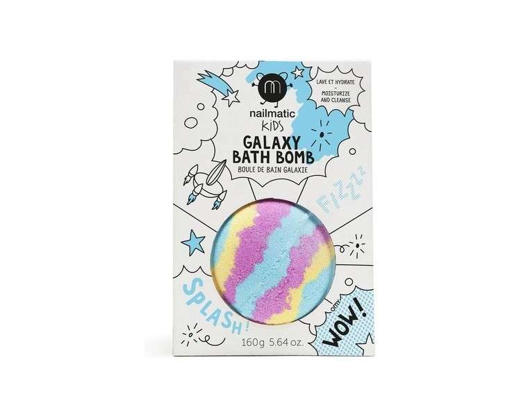 Nailmatic NK-GALAXYB Kids Galaxy Pink Bath Bomb