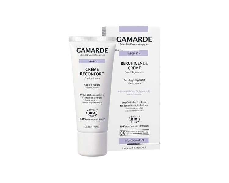 GAMARDE Bio-Cosmetics Soothing Cream 100% Natural Moisturizer 40ml