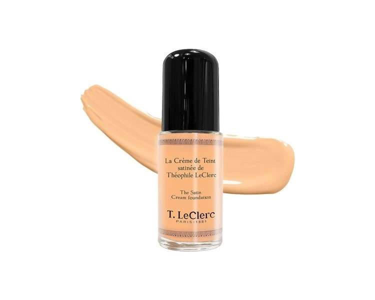 T.Leclerc Satin Cream Foundation 30ml - 03 Satined Sanded Beige
