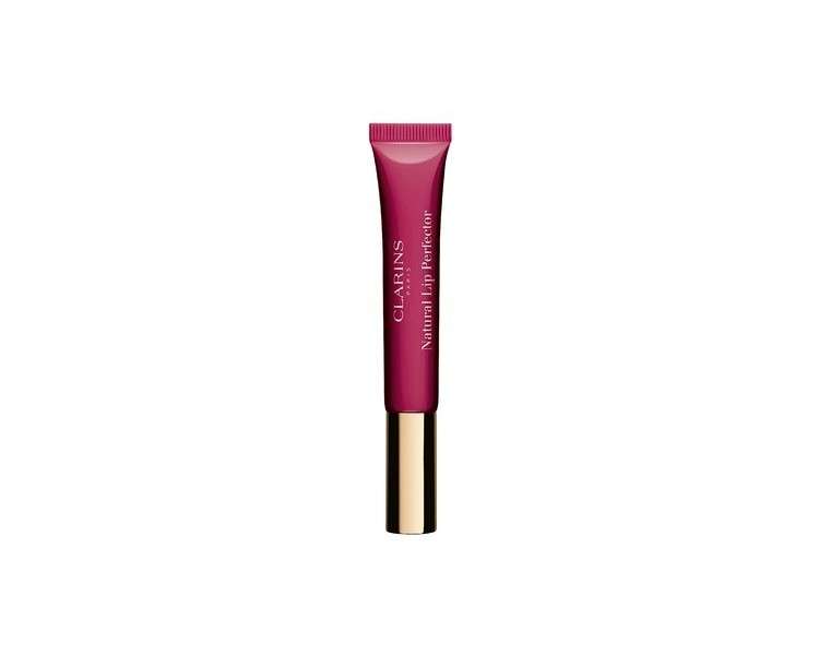 Clarins Instant Light Natural Lip Perfector 08 Plum Shimmer Lip Gloss 12ml