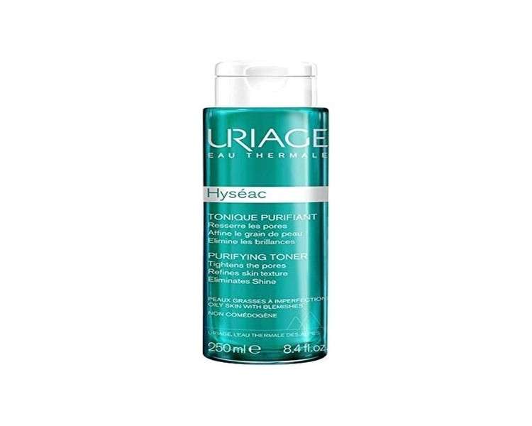 Uriage Hyséac Purifying Tonic for Combination to Acne-Prone Skin 250ml