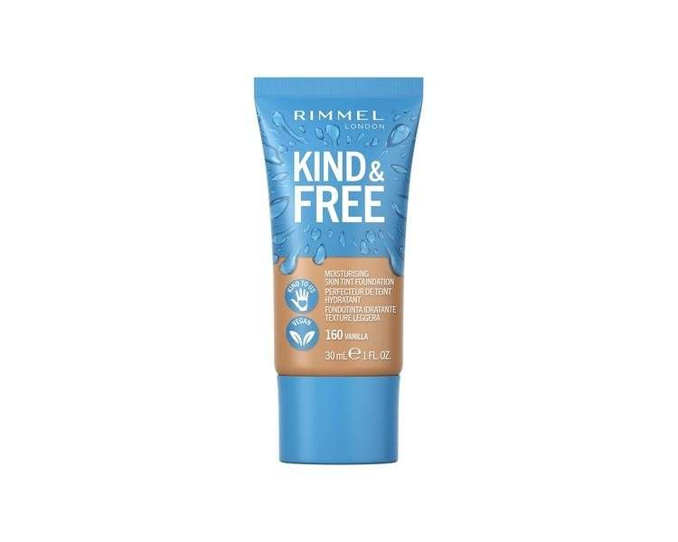 Rimmel Kind & Free Skin Tint 150 Rose Vanilla Foundation