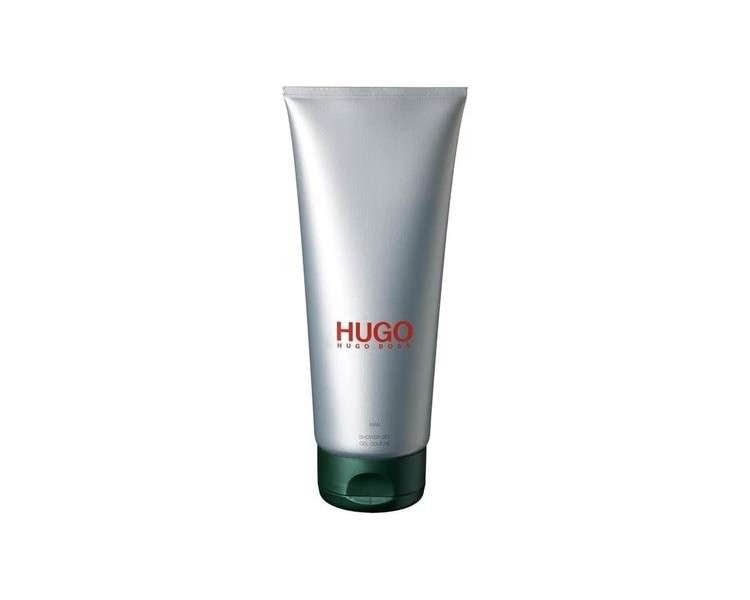 Hugo Man Shower Gel with Aromatic and Invigorating Fragrance Notes of Pine Balsam 200ml