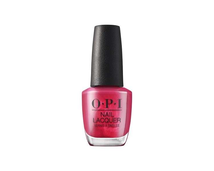 OPI Nail Lacquer Up to 7 Days of Wear Chip Resistant and Fast Drying Pink Nail Polish 0.5 fl oz 15 Minutes of Flame