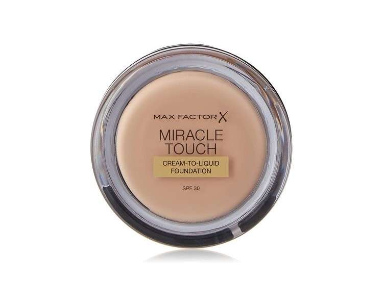 Max Factor Miracle Touch Foundation SPF 30 with Hyaluronic Acid 11.50g