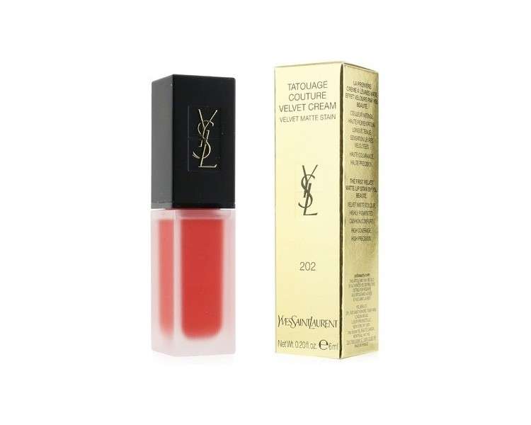 Yves Saint Laurent Tattoo Couture Velvet Cream Lipstick 202 6ml