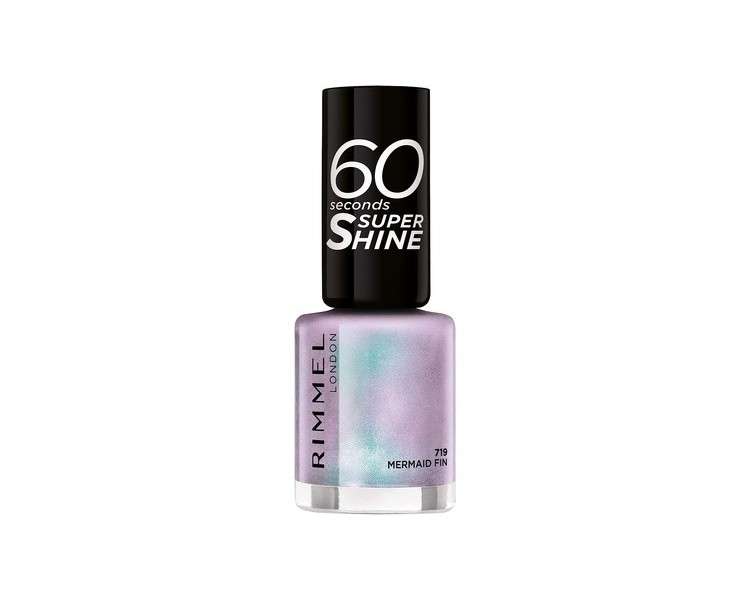 Rimmel 60 Seconds Super-Shine Nail Polish 8ml Mermaid Fin 8ml