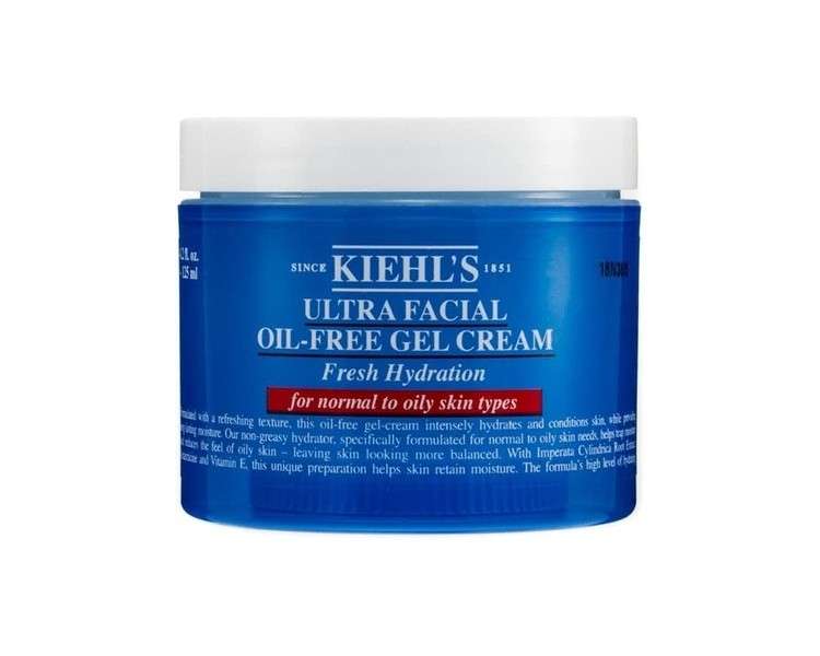 Kiehl's Oil-Free Gel Cream Facial Creme 125ml