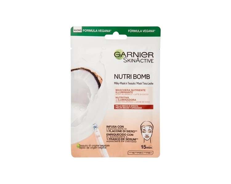 SkinActive Nutri Bomb Nourishing Illuminating Fabric Mask