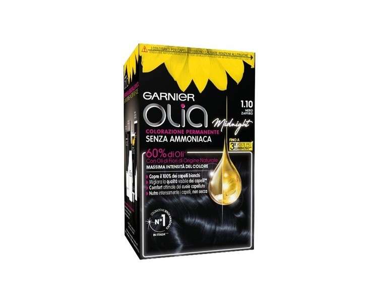 Olia Midnight Hair Coloring Black Sapphire