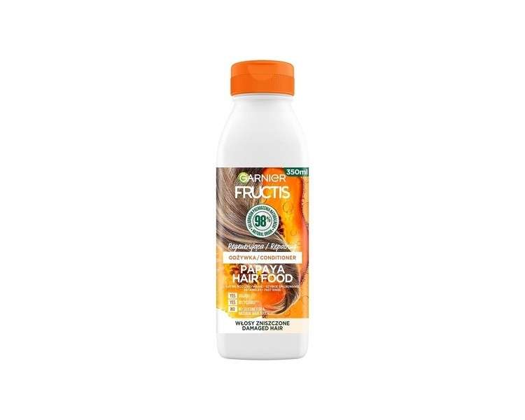 Garnier Fructis Hair Food Papaya Conditioner 350ml