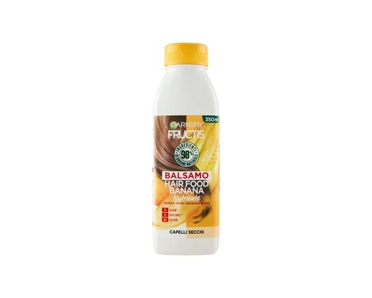 Garnier Fructis Hair Food Banana Conditioner Nourishing Balm for Dry Hair 350ml