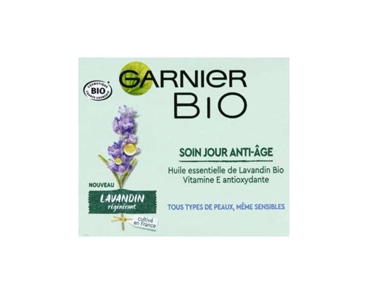 Garnier Anti-Aging Day Cream with Organic Lavender and Vitamin E 50ml