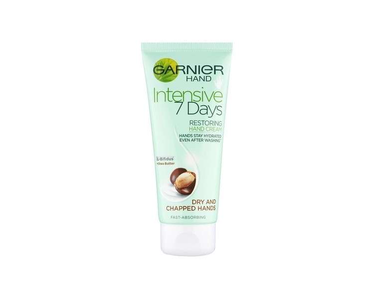 Garnier Intensive 7 Days Shea Butter and Probiotic Extract Hand Cream 100ml