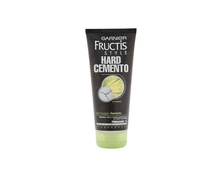 Garnier Fructis Style Hard Cement Hair Gel 200ml