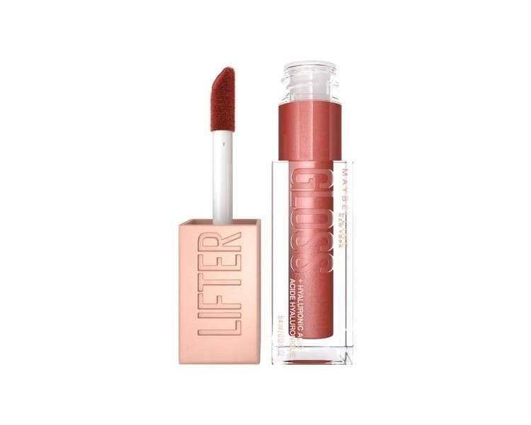 Maybelline Lifter Gloss Bronzed Lip Gloss with Hyaluronic Acid 5.4ml