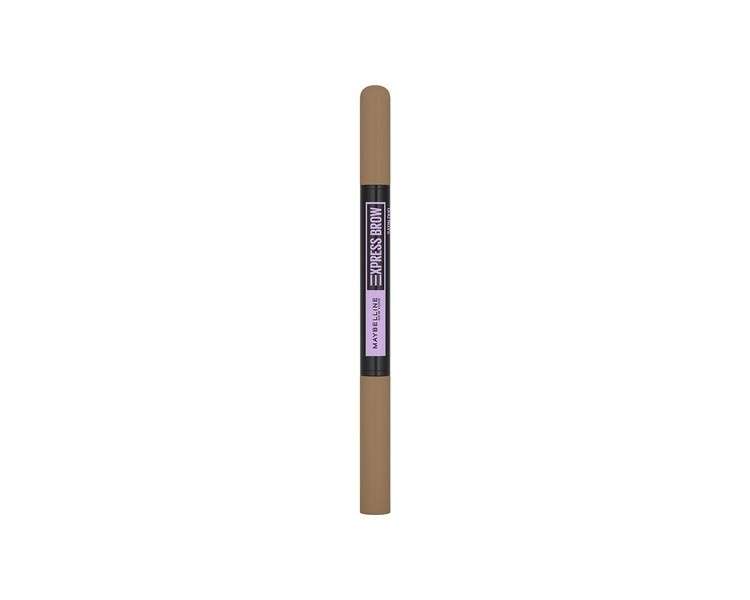 L'Oreal Paris Maybelline Express Brow Duo Eyebrow Filling Natural Looking 2-In-1 Pencil Pen + Filling Powder Dark Blonde 1 Count