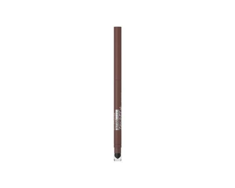 Maybelline Tattoo Liner Smokey Gel Pencil Eye Liner Long Lasting Fade-Proof Waterproof Formula 40 Smokey Brown