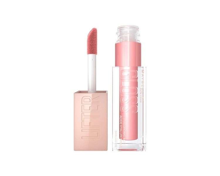 Maybelline New York Lifter Hydrating Lip Gloss with Hyaluronic Acid 5.4ml - Shade 006 Reef Pink