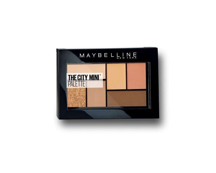 Maybelline New York The City Mini Palette Cocoa City Eyeshadow Palette 6 Colors