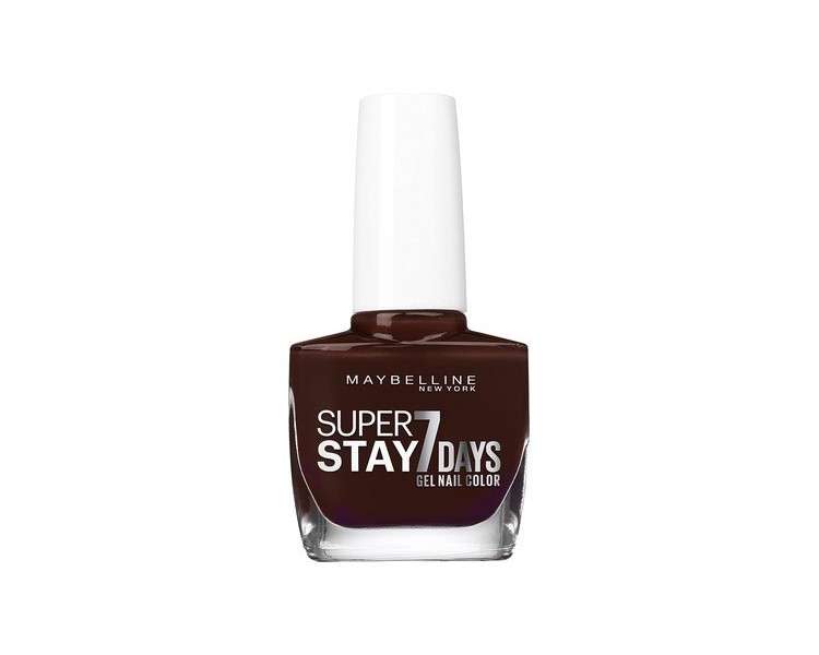 Maybelline New York Long-lasting & Strong City Nail Varnish 889 Dark