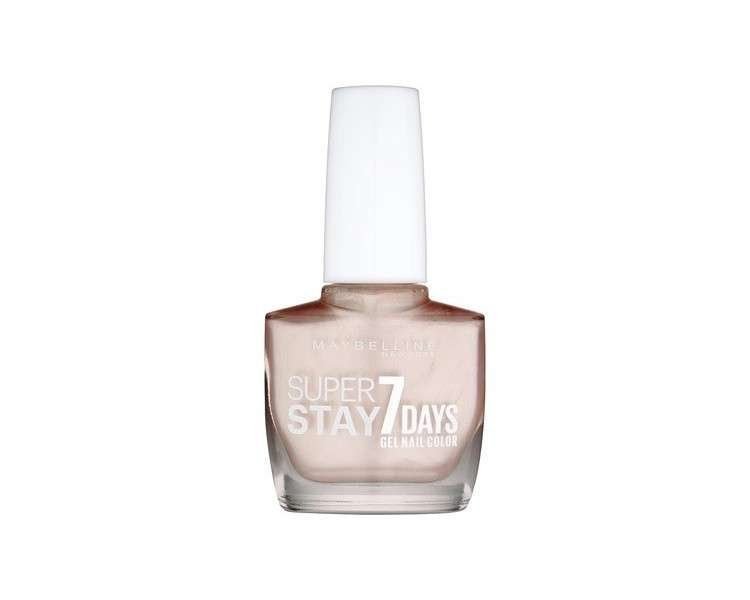 Maybelline Superstay 7 Days City Nudes Nail Polish Dusted Pearl 10ml