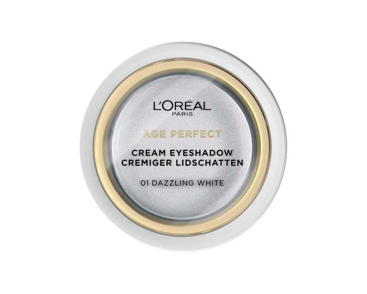 L'Oréal Paris Age Perfect Cream Eyeshadow 01 Dazzling White 4ml